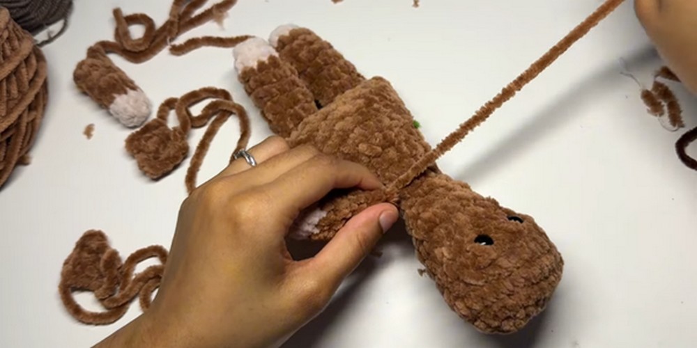 Crochet Mr Bean’s Teddy Bear step 5