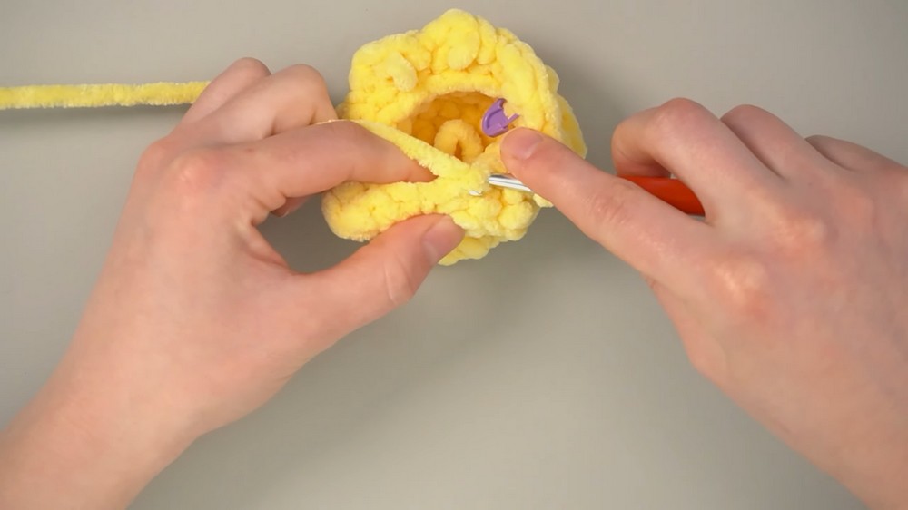 Crochet Octopus Amigurumi step 4