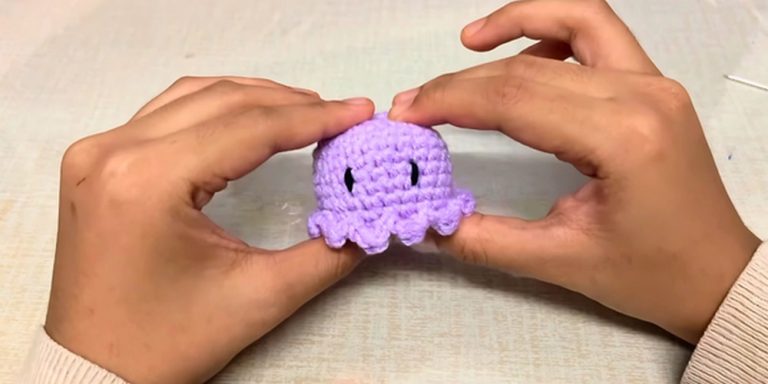 Crochet Octopus step 6