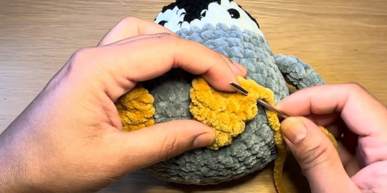 Crochet Penguin Amigurumi step 6
