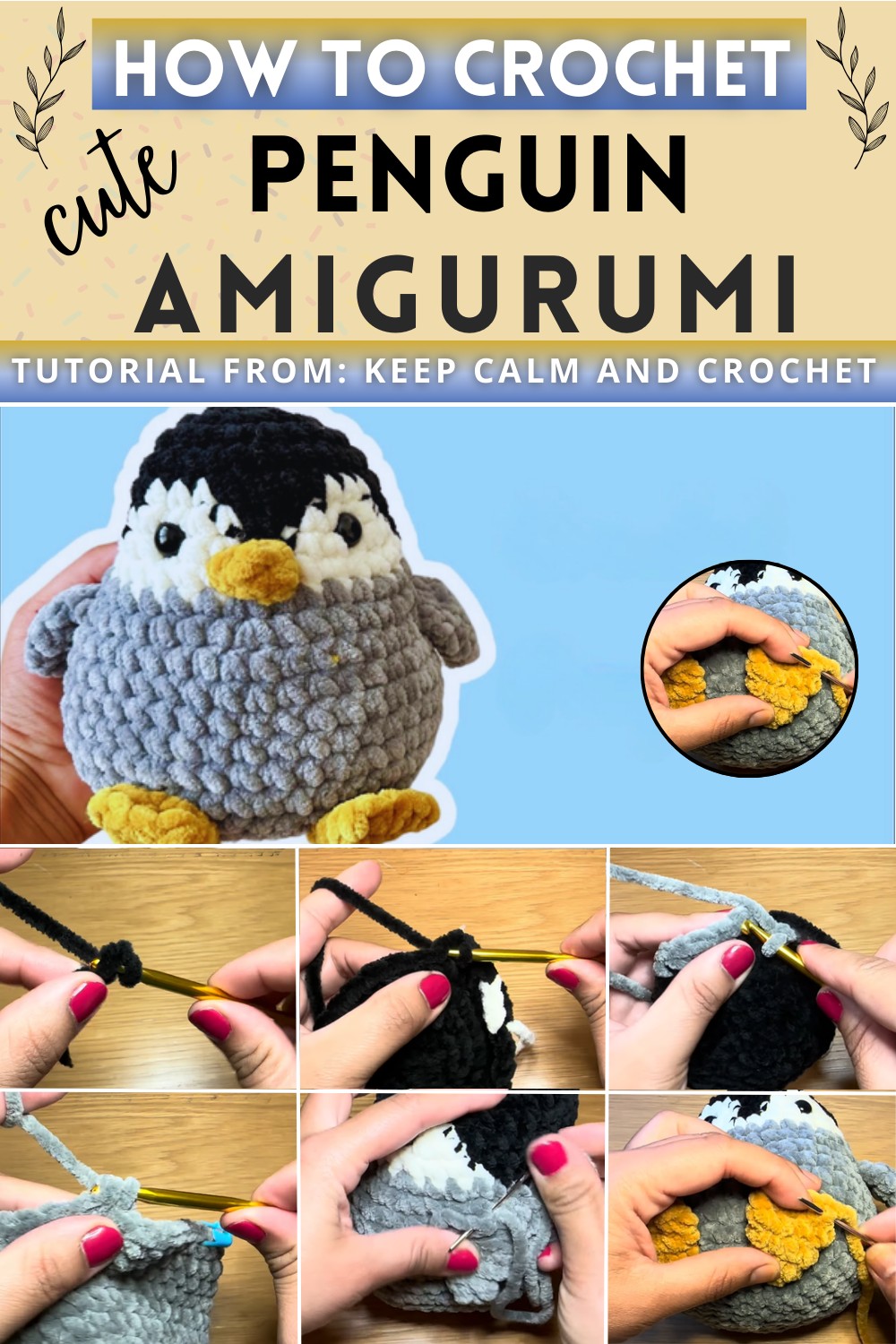 Crochet Penguin Amigurumi