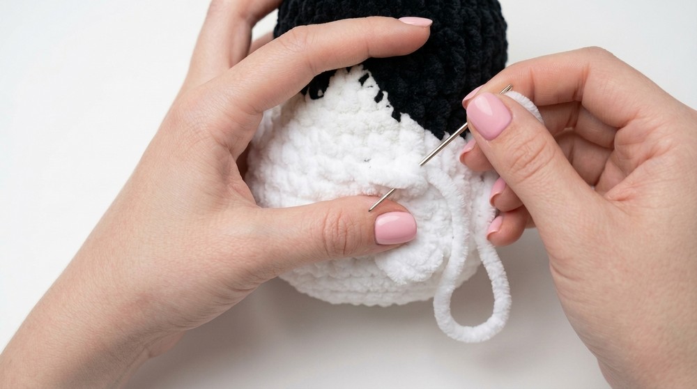 Crochet Penguin easy Amigurumi penguin tutorial beginner friendly 5