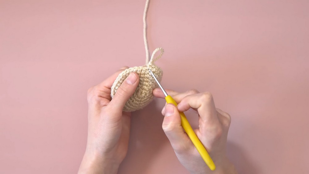 Crochet Pierogi Amigurumi step 3