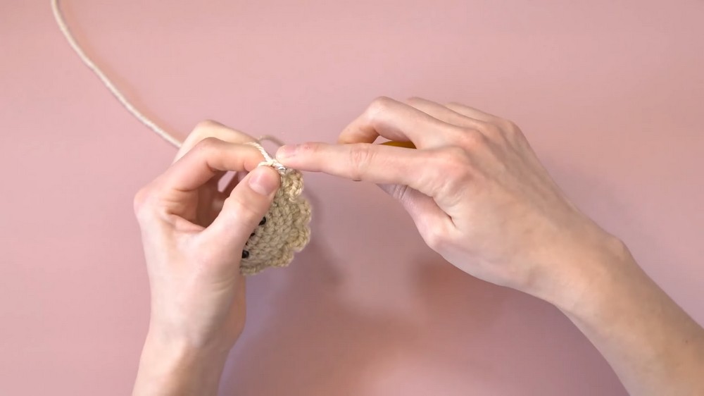 Crochet Pierogi Amigurumi step 6