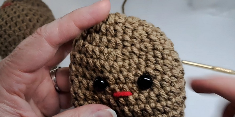 Crochet Positive Potato step 3