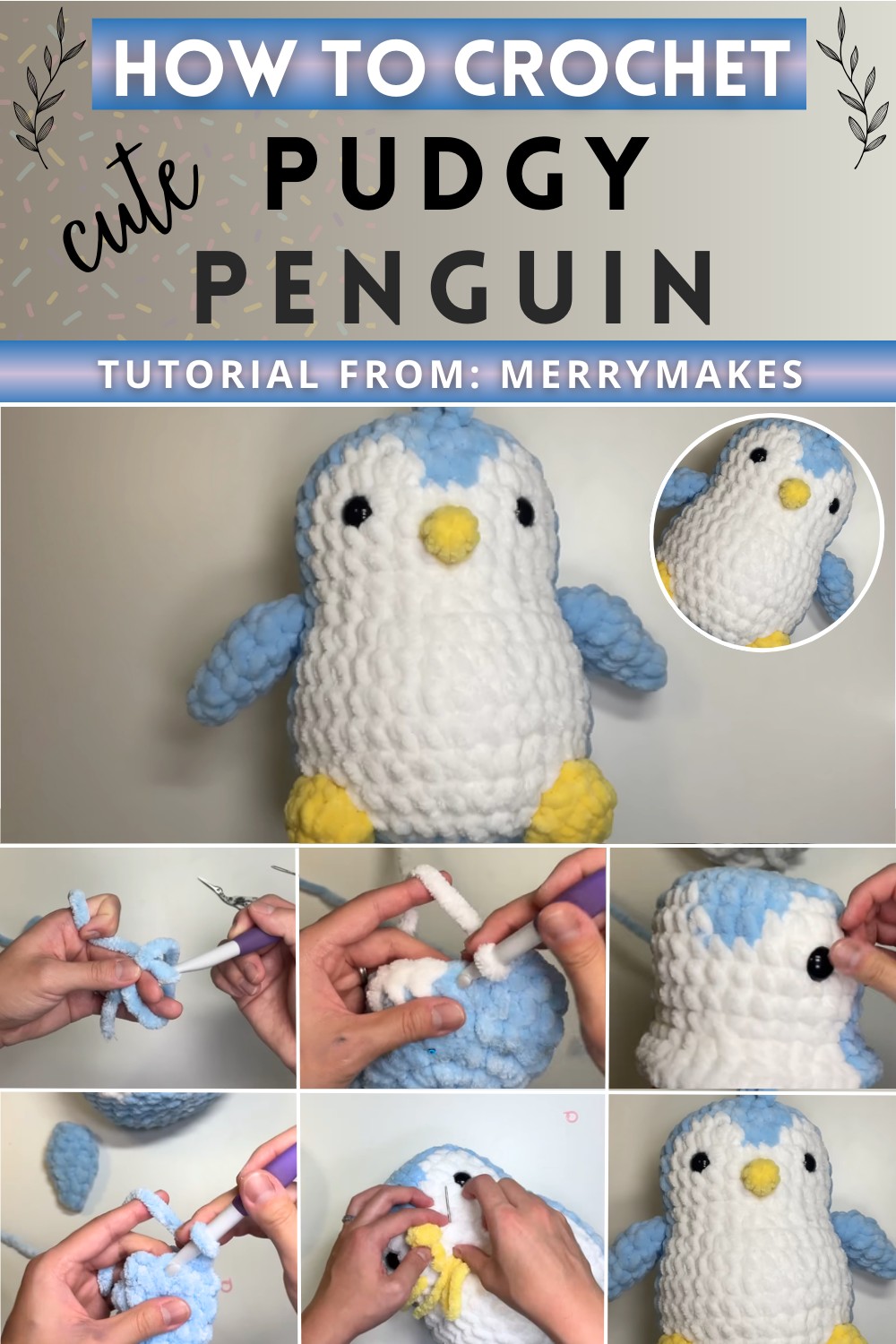 Crochet Pudgy Penguin