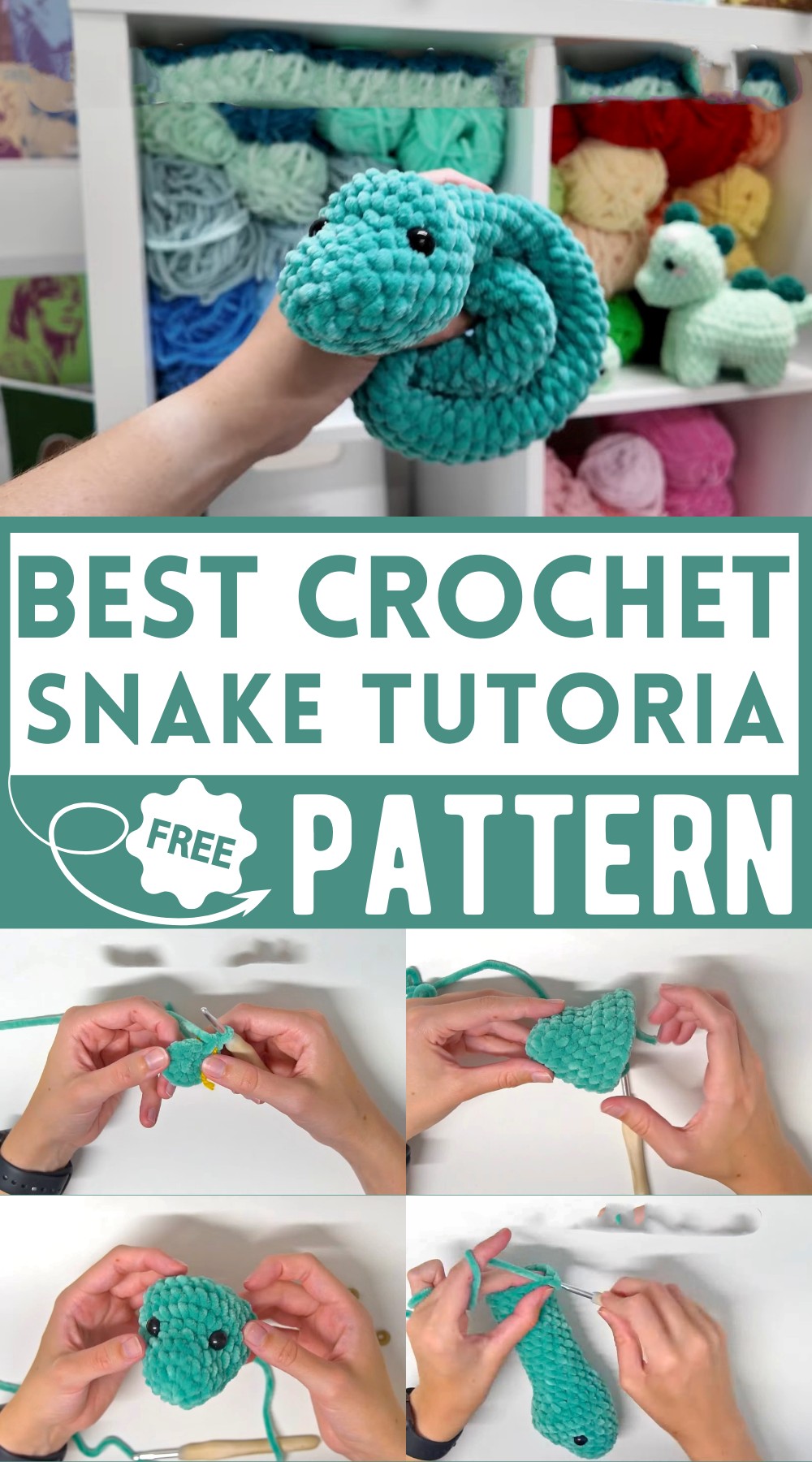 Crochet Snake Tutoria