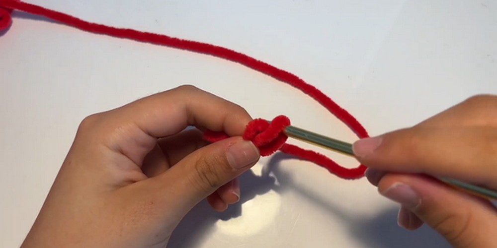 Crochet Sushi step 5