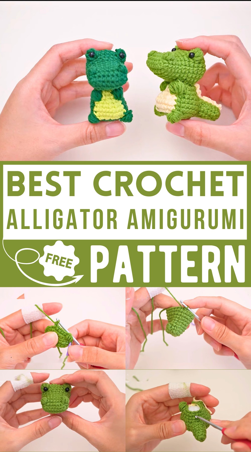 Crochet Your Alligator Amigurumi