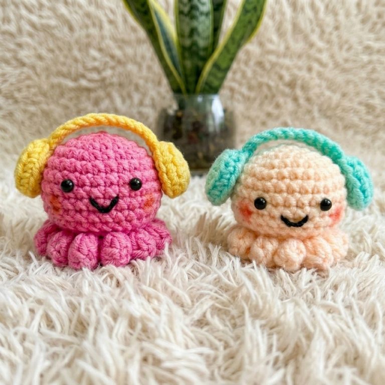 Cute And Easy Crochet Octopus Amigurumi Keychain Pattern Your Next Project 10