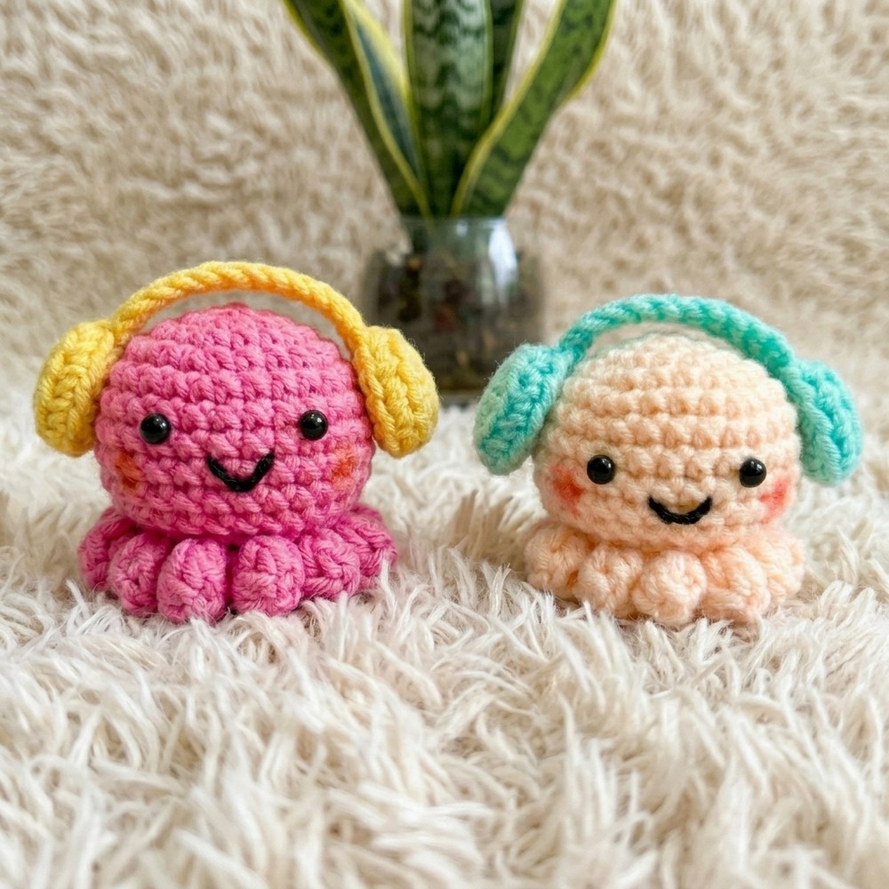 Cute And Easy Crochet Octopus Amigurumi Keychain Pattern Your Next Project 10