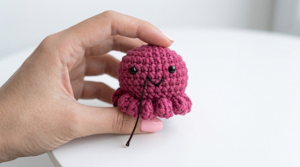 Cute And Easy Crochet Octopus Amigurumi Keychain Pattern Your Next Project 7