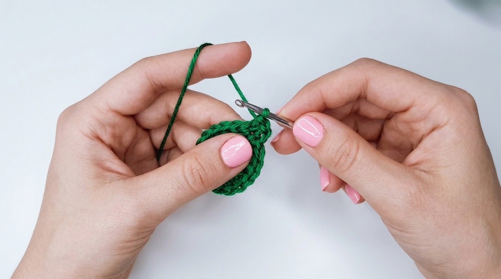 How to Crochet a Cute Cherry Amigurumi Step by Step Crochet Cherry 6