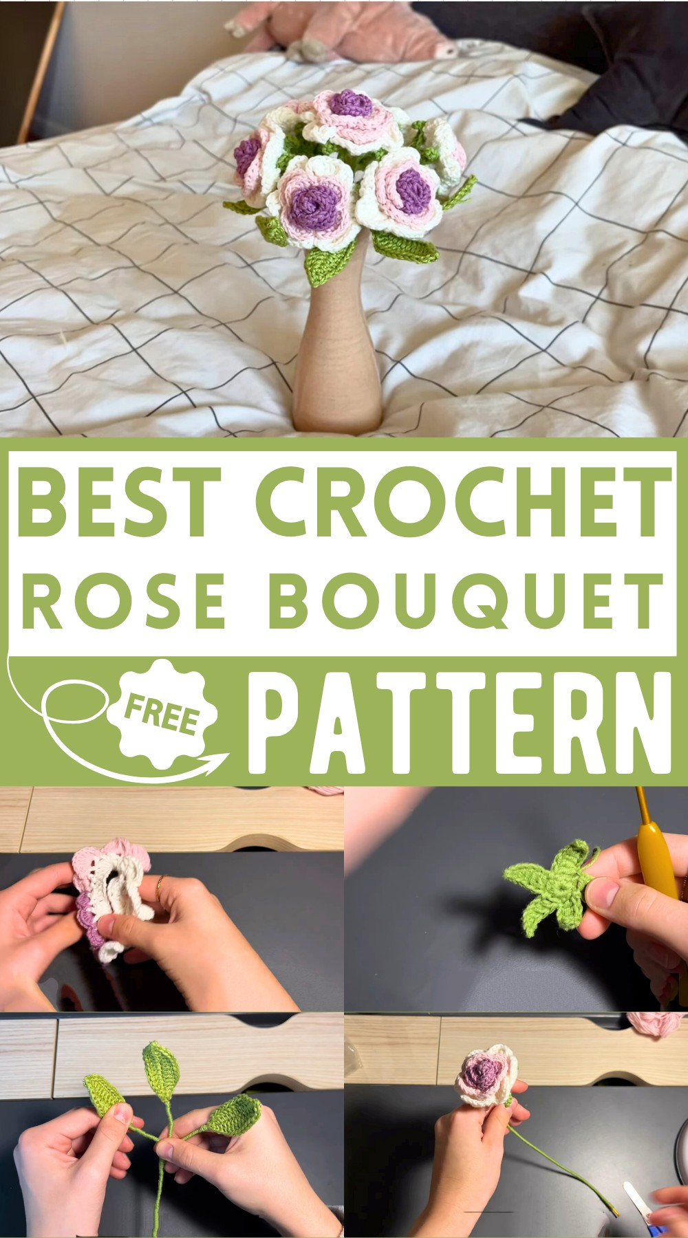 Rose Bouquet Crochet