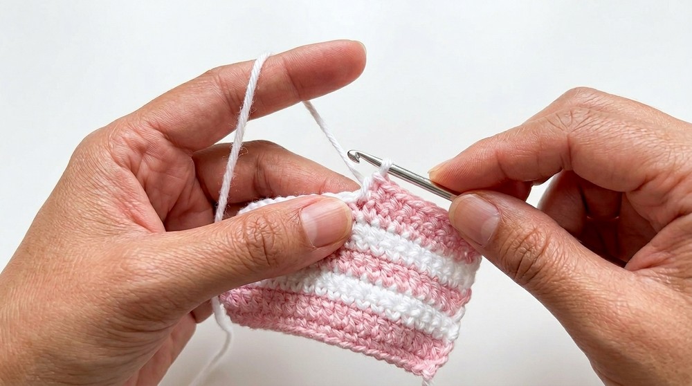 Small Crochet Round PouchBag Pattern
