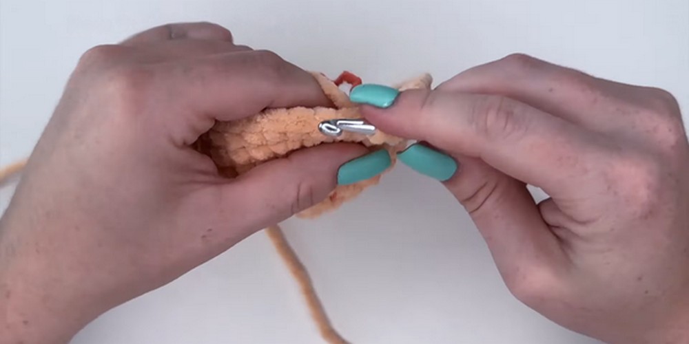 Stuffed No Sew Crochet Jellyfish Amigurumi step 2