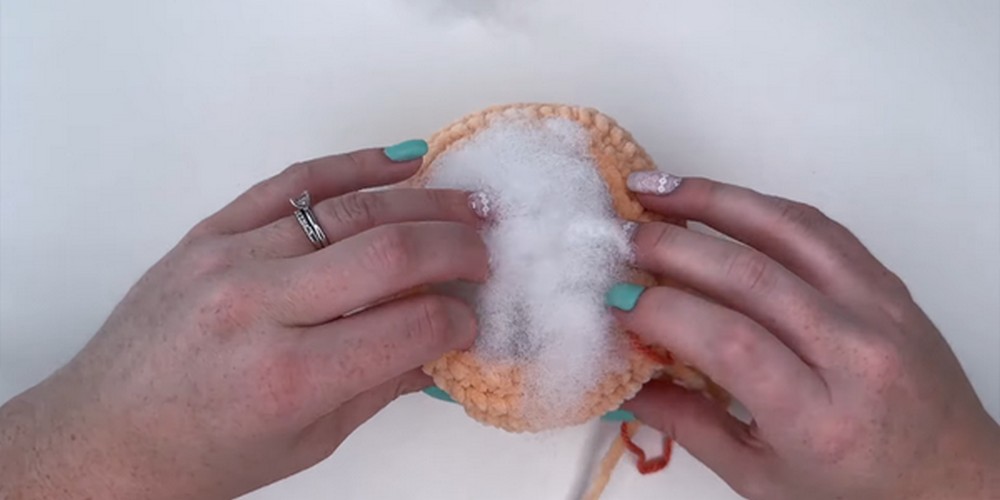 Stuffed No Sew Crochet Jellyfish Amigurumi step 3