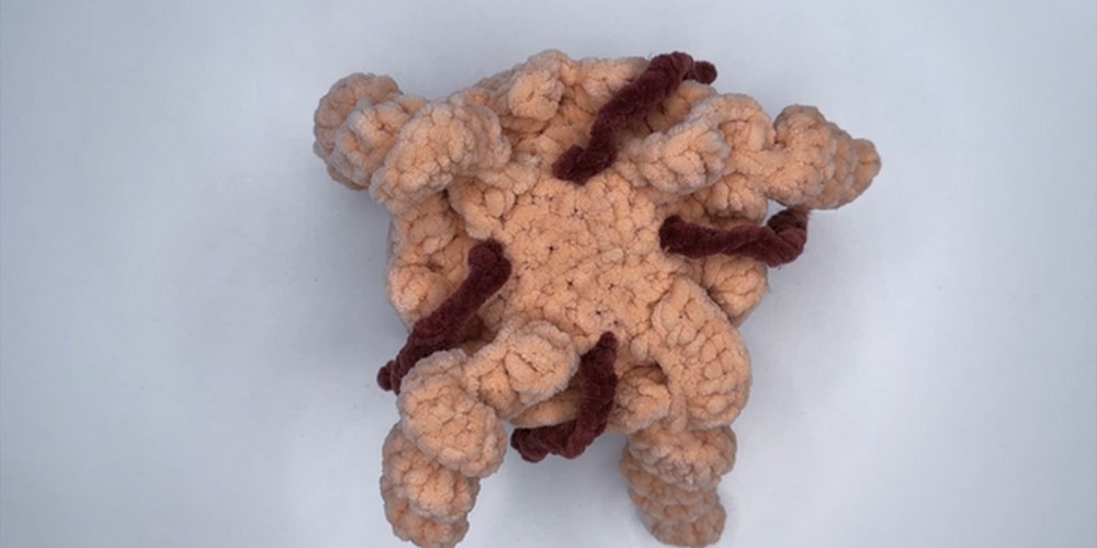 Stuffed No Sew Crochet Jellyfish Amigurumi step 6