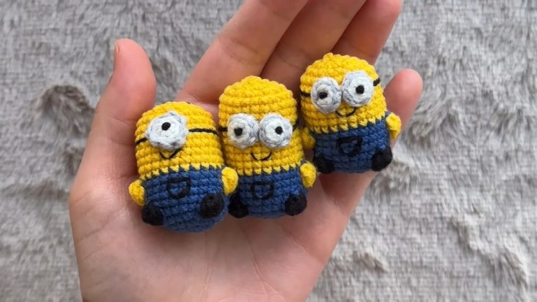 Crochet Little Minions Amigurumi Pattern For Movie Lovers