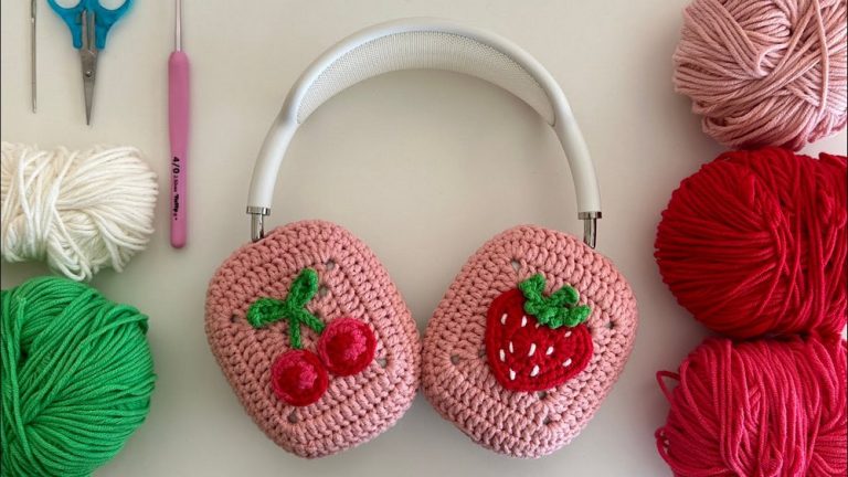 Crochet Headphone Covers Pattern For Apple Airpods