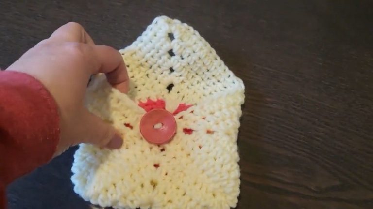 Crochet Granny Square Heart Bag Pattern