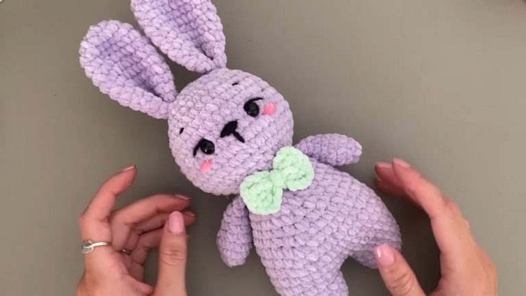 Crochet Bunny Amigurumi Pattern For New Huggable Companion
