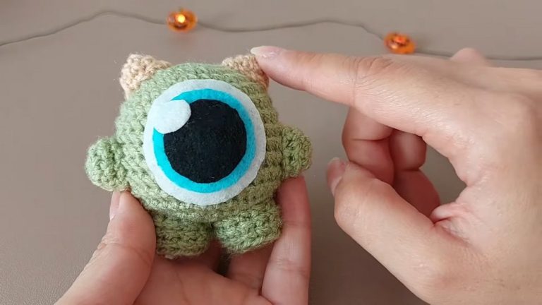 Free Crochet Mike Wazowski Pattern That Brings Disney Magic to Life