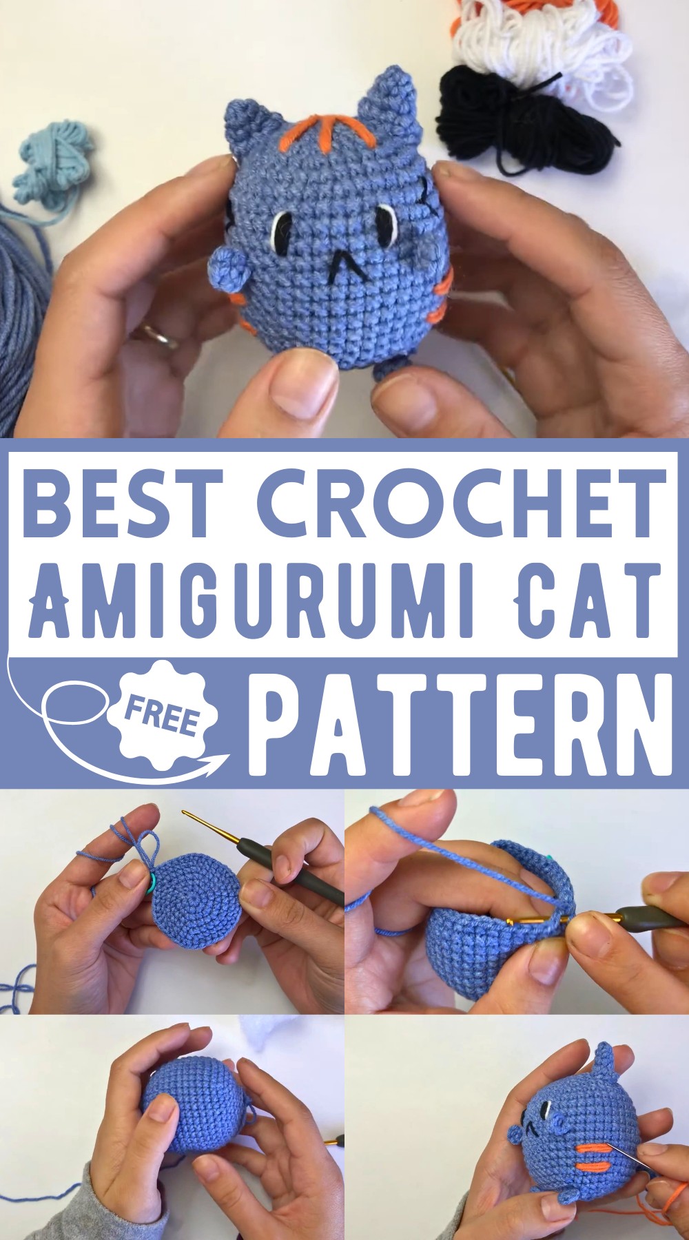 Amigurumi Cat Free Pattern