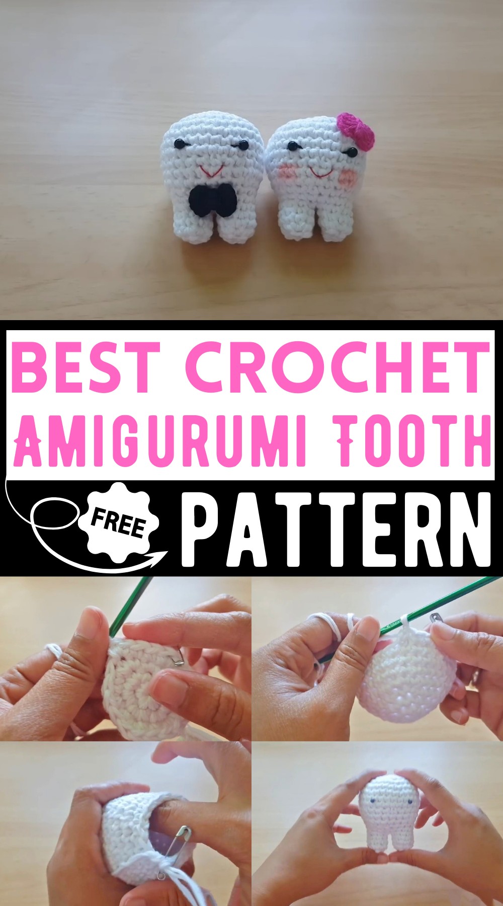 Amigurumi Tooth
