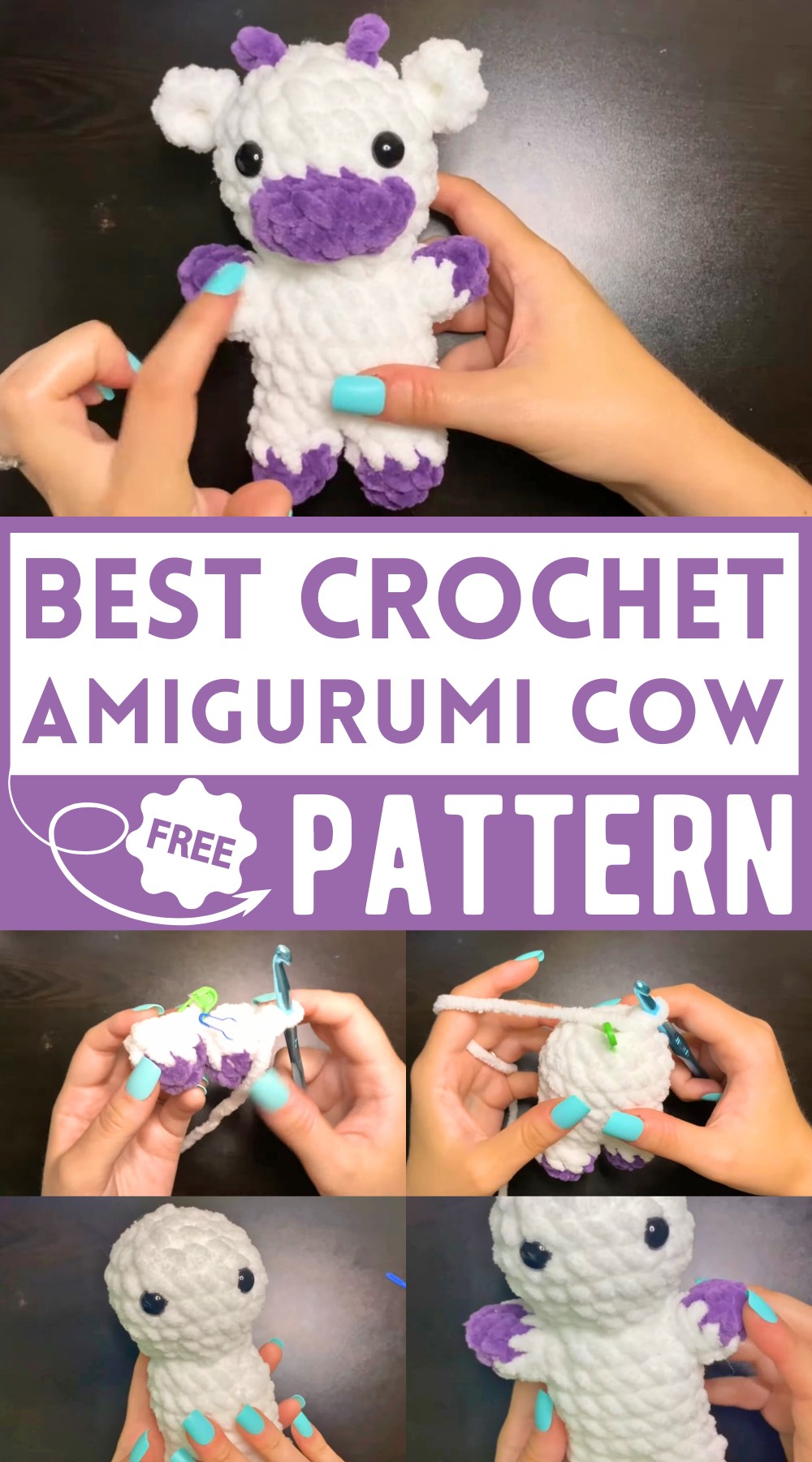 Crochet An Amigurumi Cow