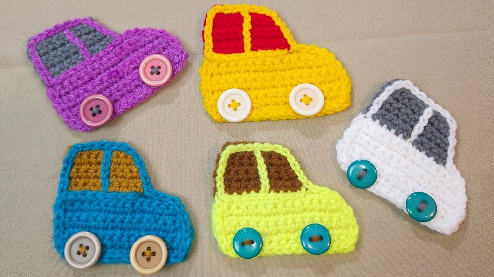 Crochet Car Applique Patterns