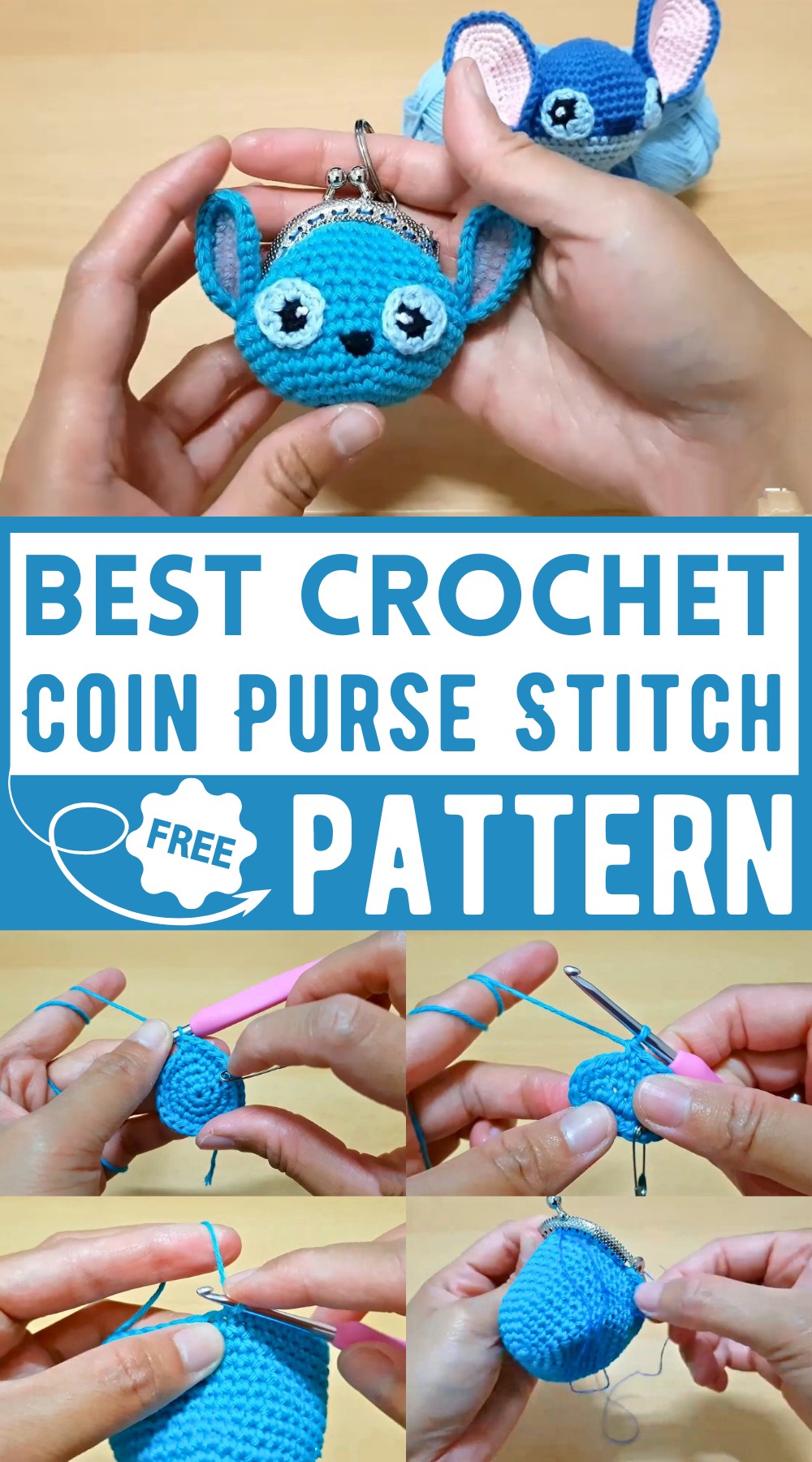 Crochet Coin Purse Stitch