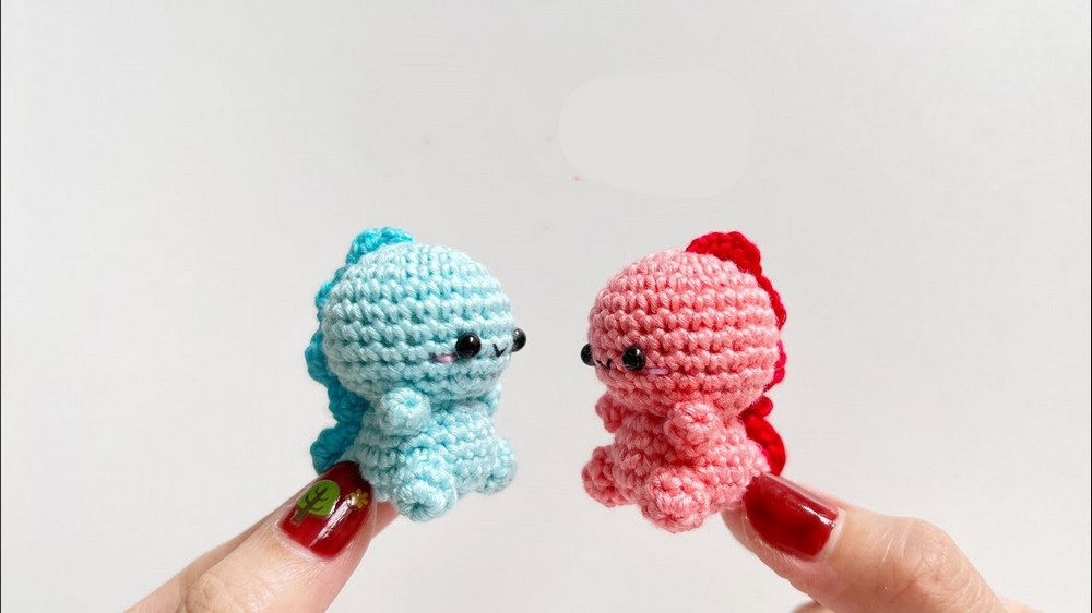 Crochet Dinosaur 1