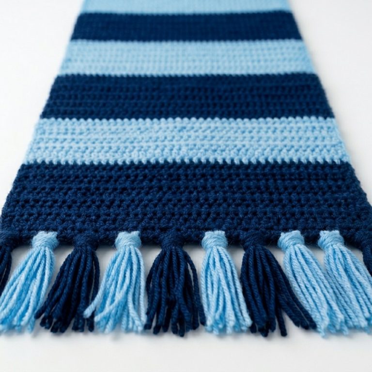 Crochet Harry Potter Scarf Pattern For Year-Round Magic 9