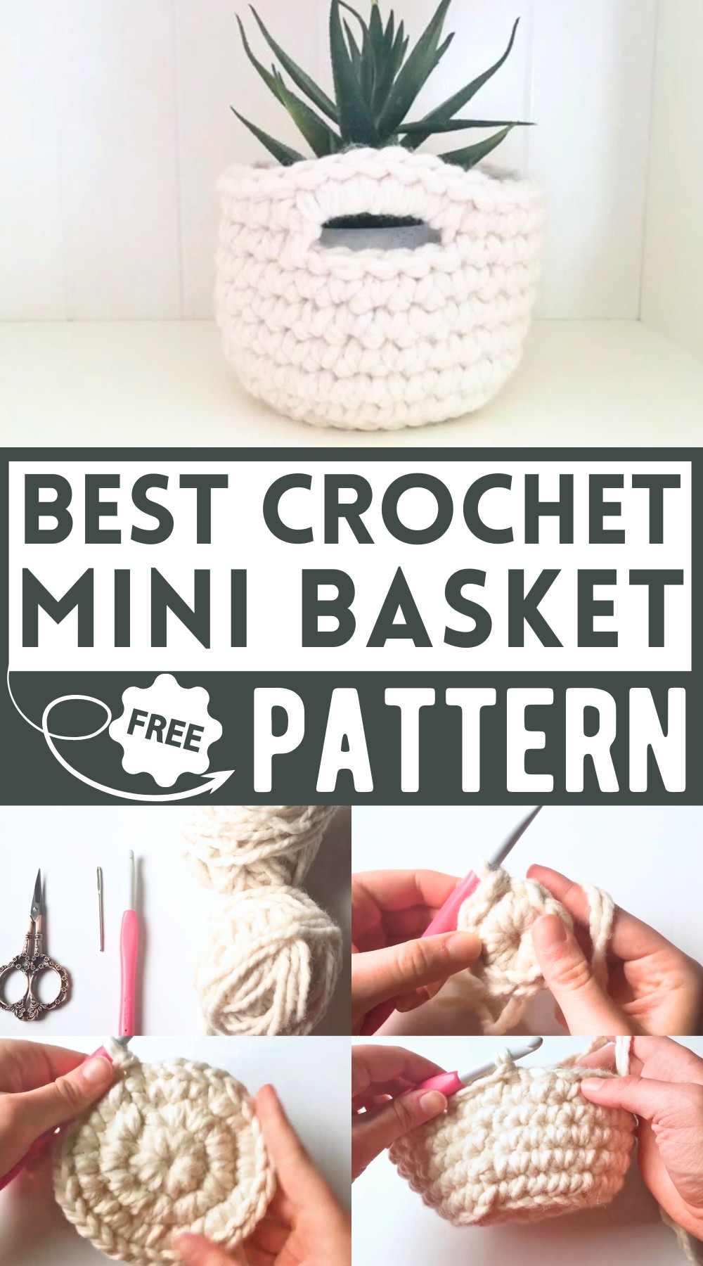 Crochet Mini Basket