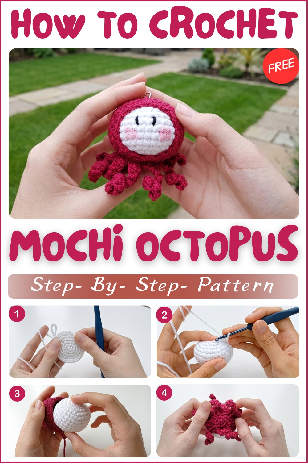 Crochet Mochi Octopus Pattern For Gifting 1