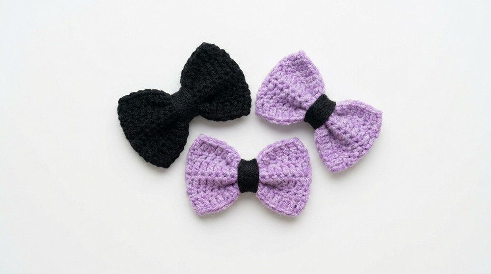Crochet Pet Bowtie Pattern For Halloween Parties 2
