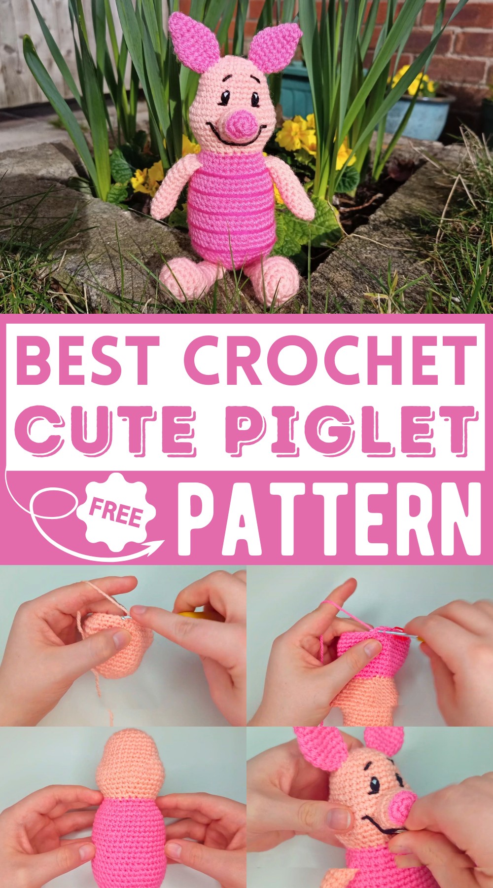 Crochet Piglet Pattern