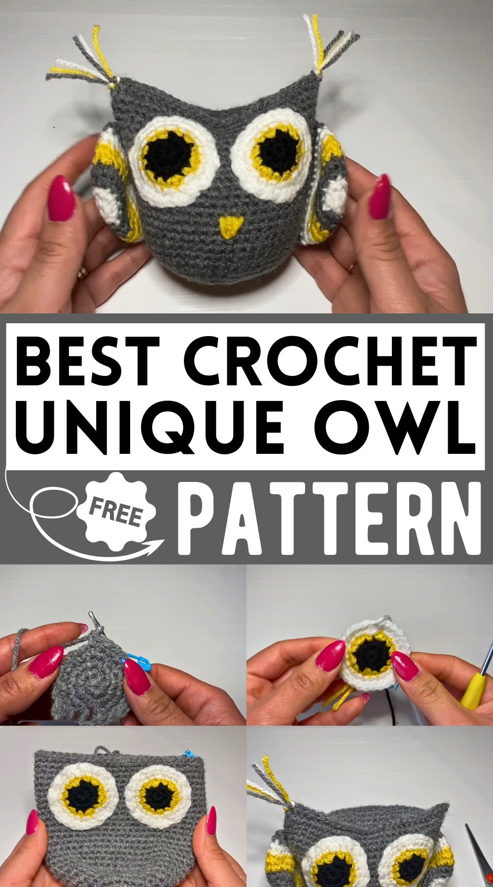 Crochet Unique Owl Pattern
