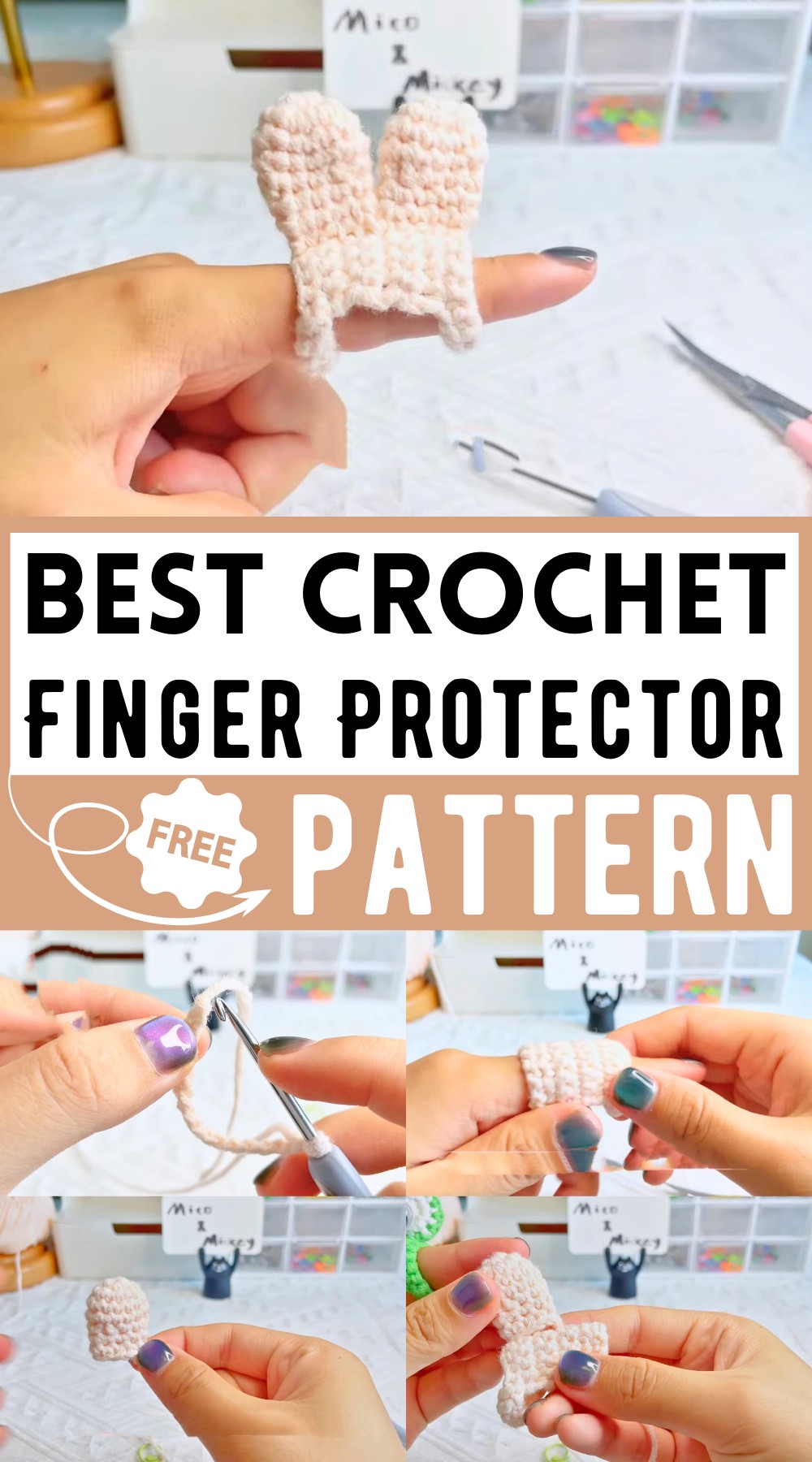 Crochet a Finger Protector