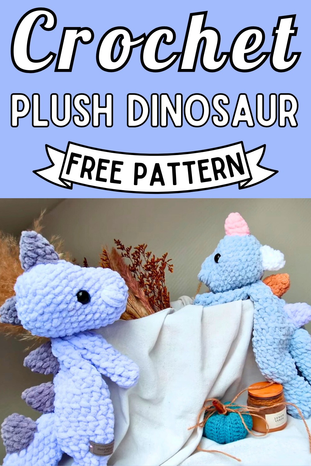 Crochet a Plush Dinosaur