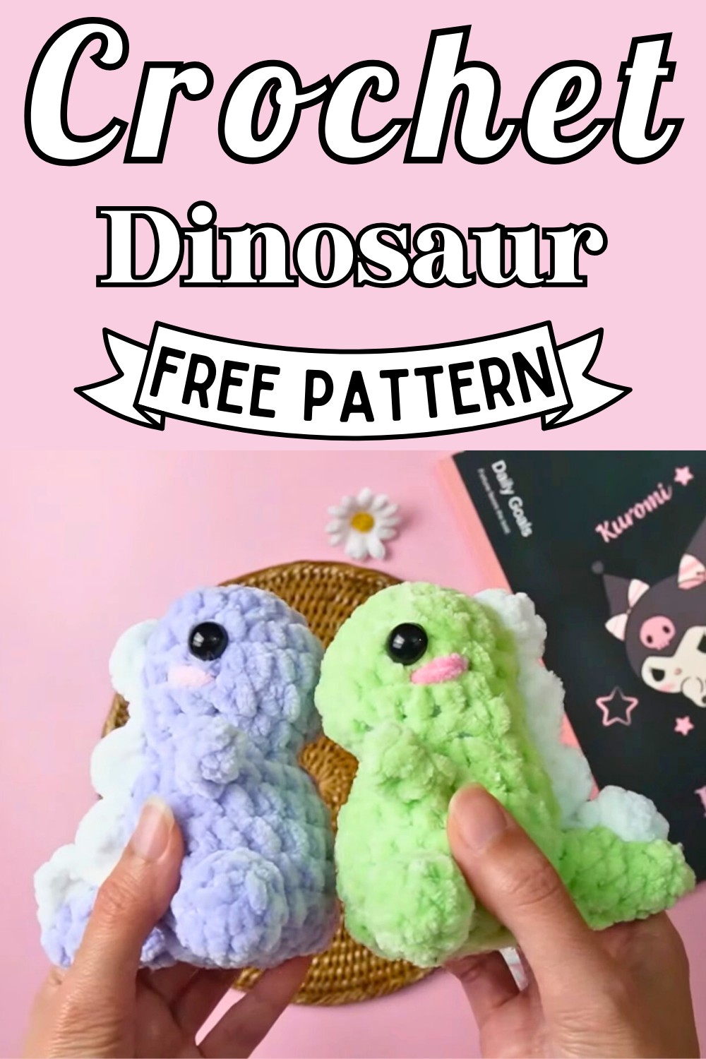 Easy Crochet Dinosaur