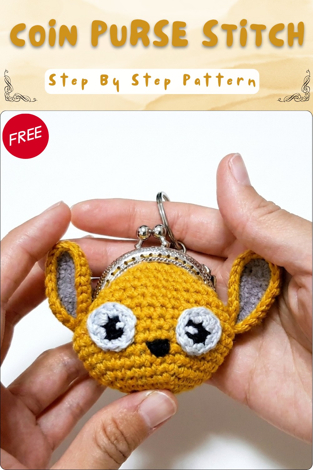 Fun & Functional Crochet Coin Purse Stitch Pattern 8