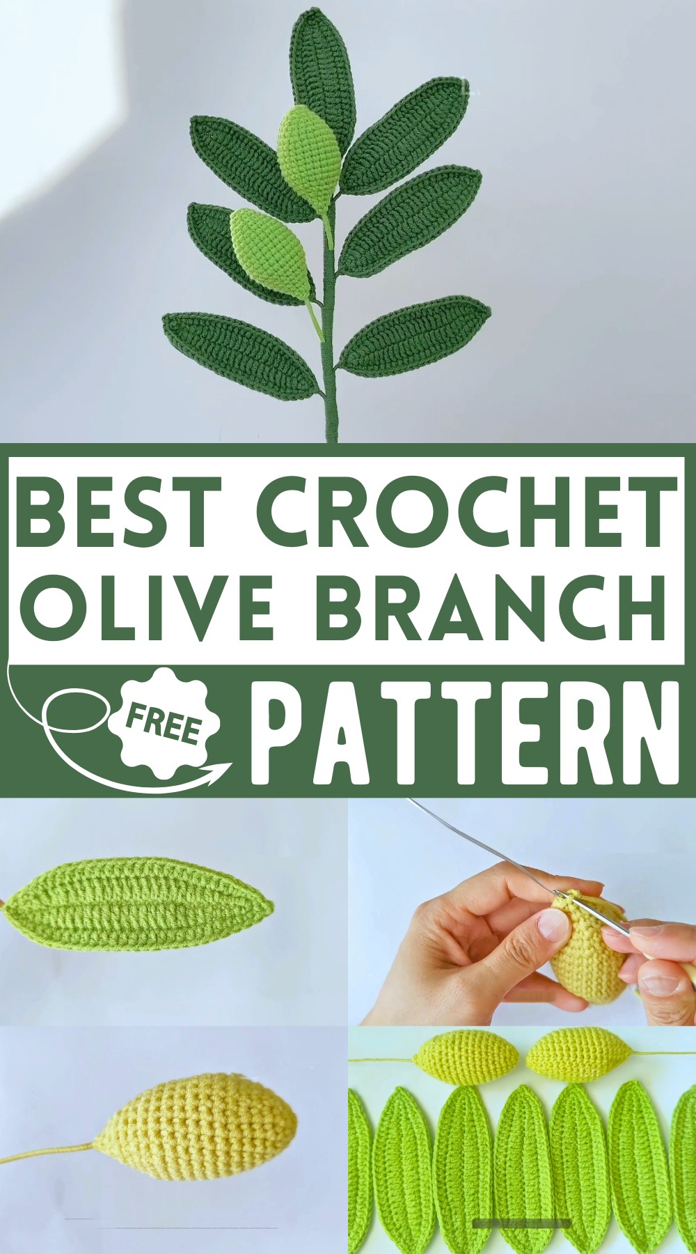 How To Crochet An Olive Branch