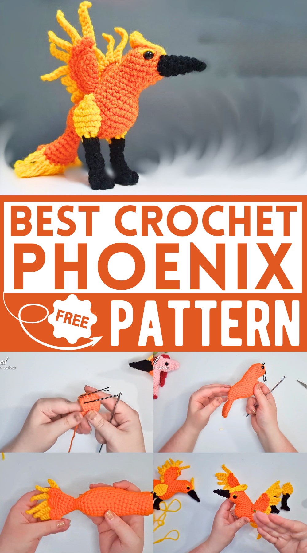 How to crochet a Phoenix