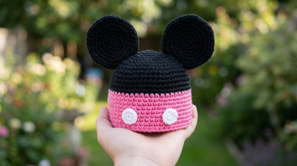 Mickey And Minnie Amigurumi Chocolate Orange Cover Pattern 2