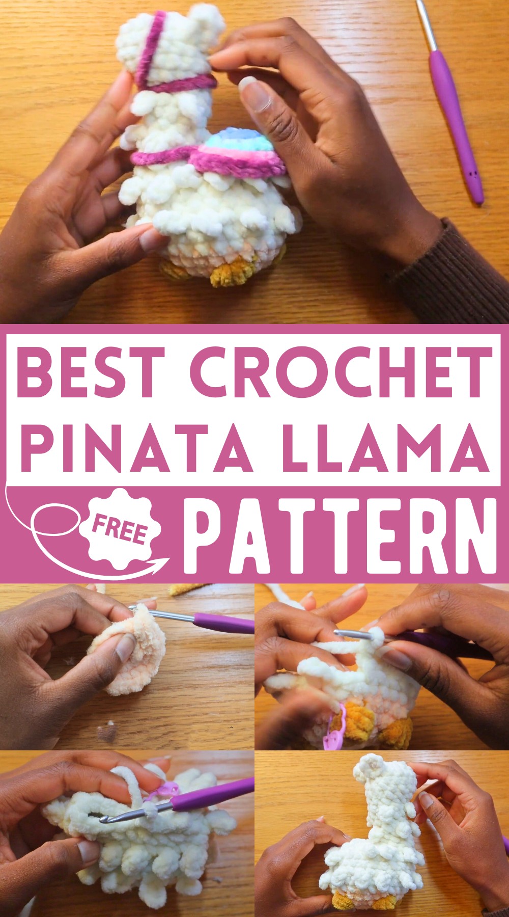 Pinata Llama Full Crochet