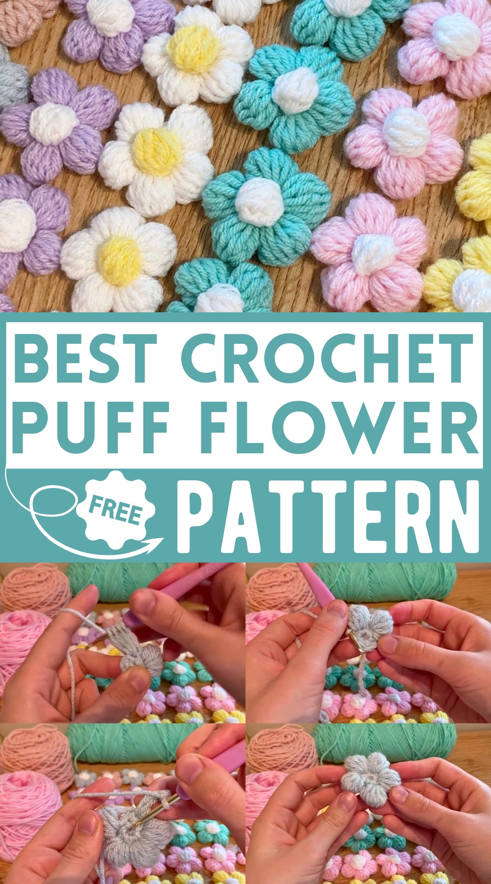 Puff Flower Tutorial