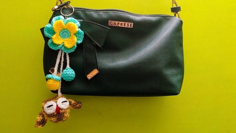 Crochet Crochet Keychain And Bag Charm Pattern