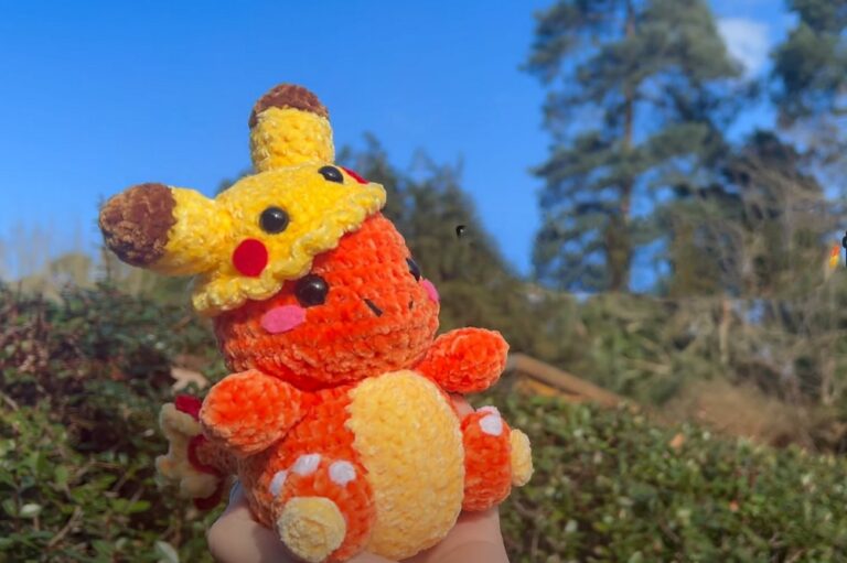 Crochet Pikachu Hat Pattern For Little Pokemon Fans